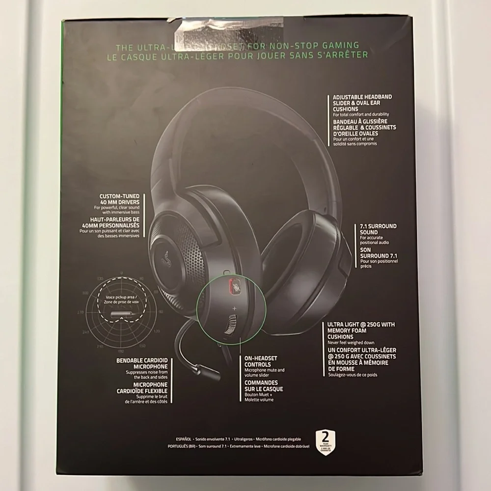Razer Kraken-X wired gaming headset